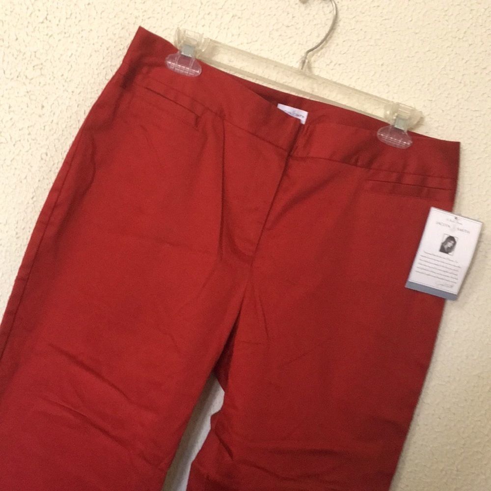 New JS High Waisted Stretch cropped pants 10